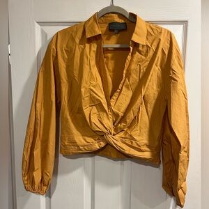 Anthropologie crop top